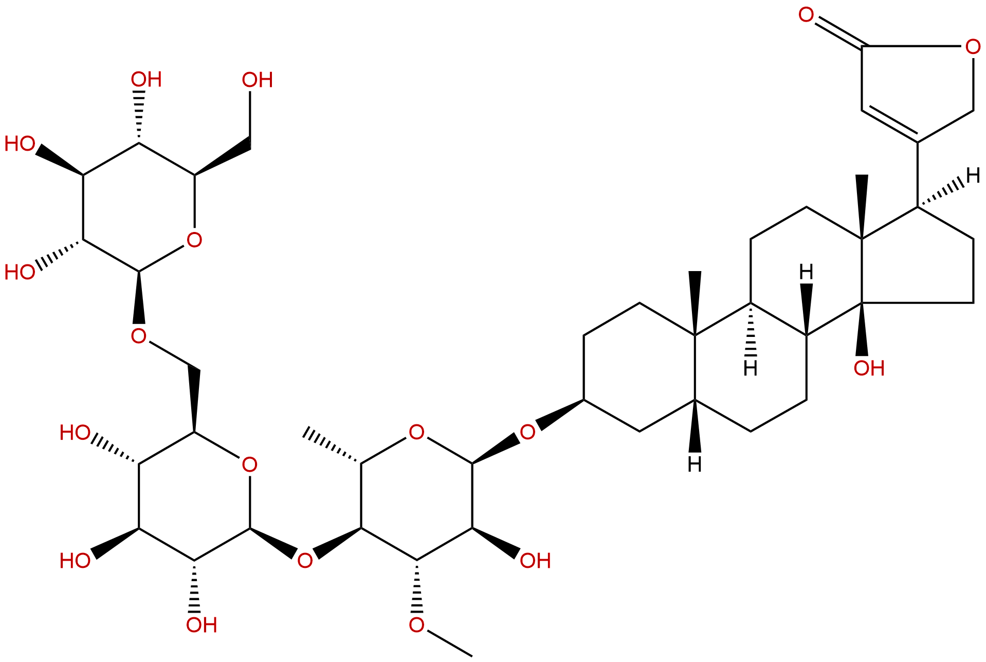 Thevetin B | CAS:27127-79-3 | 普瑞法科技-中药成分及标准专家