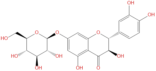 花旗松素 7-o-葡萄糖苷