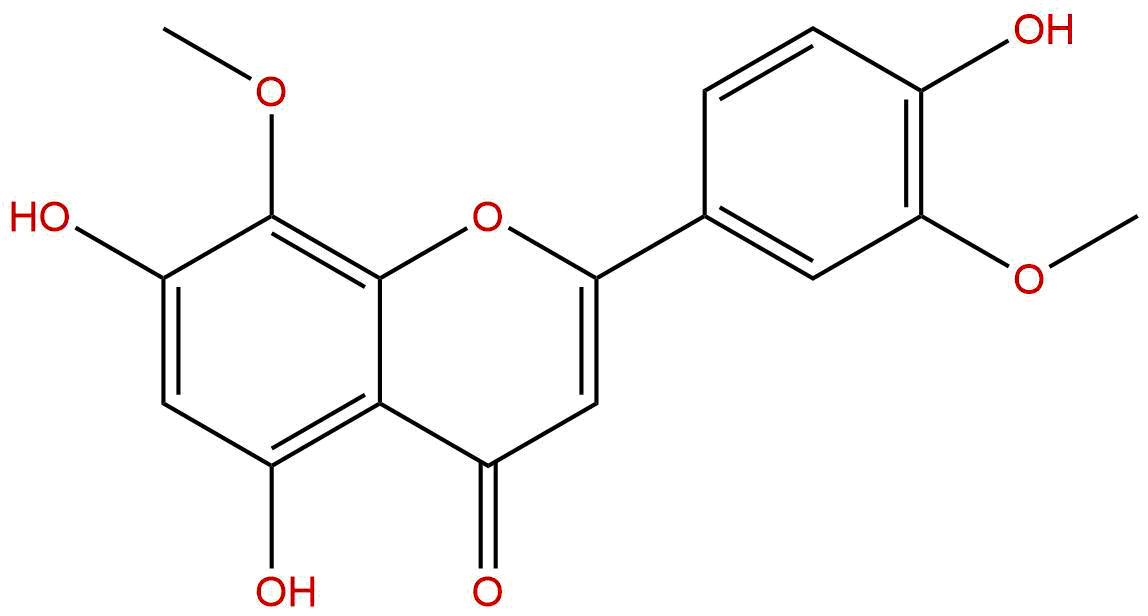 3',8-二甲氧基-4',5,7-三羟基黄酮