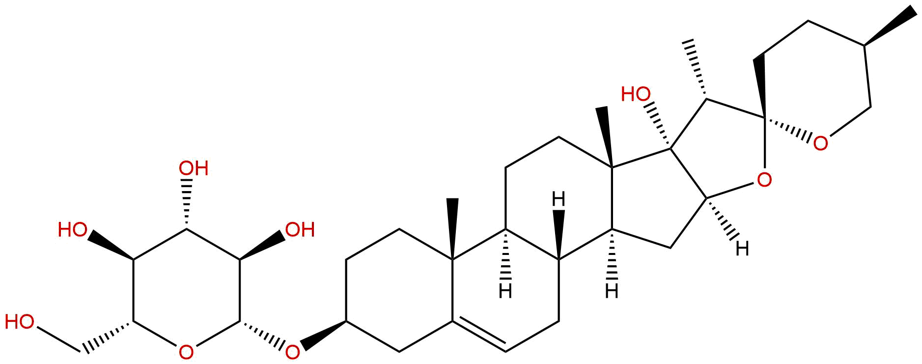 偏诺皂苷元-3-O-β-D-葡萄糖苷