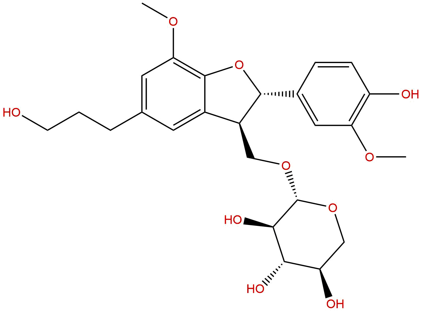 二氢去氢二松柏醇-9-O-β-D-吡喃木糖苷