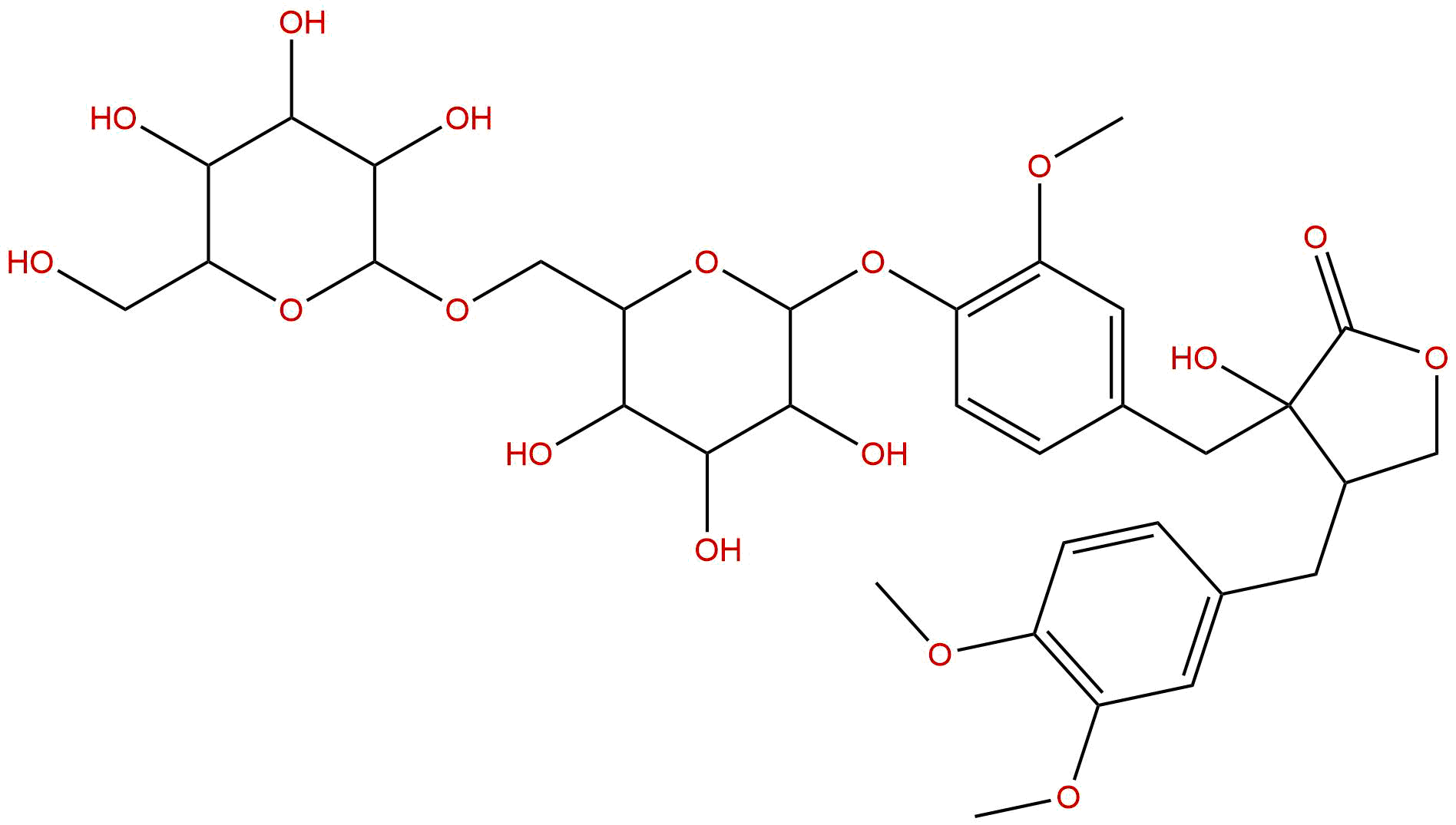 络石苷元-4'-O-β-龙胆二糖苷