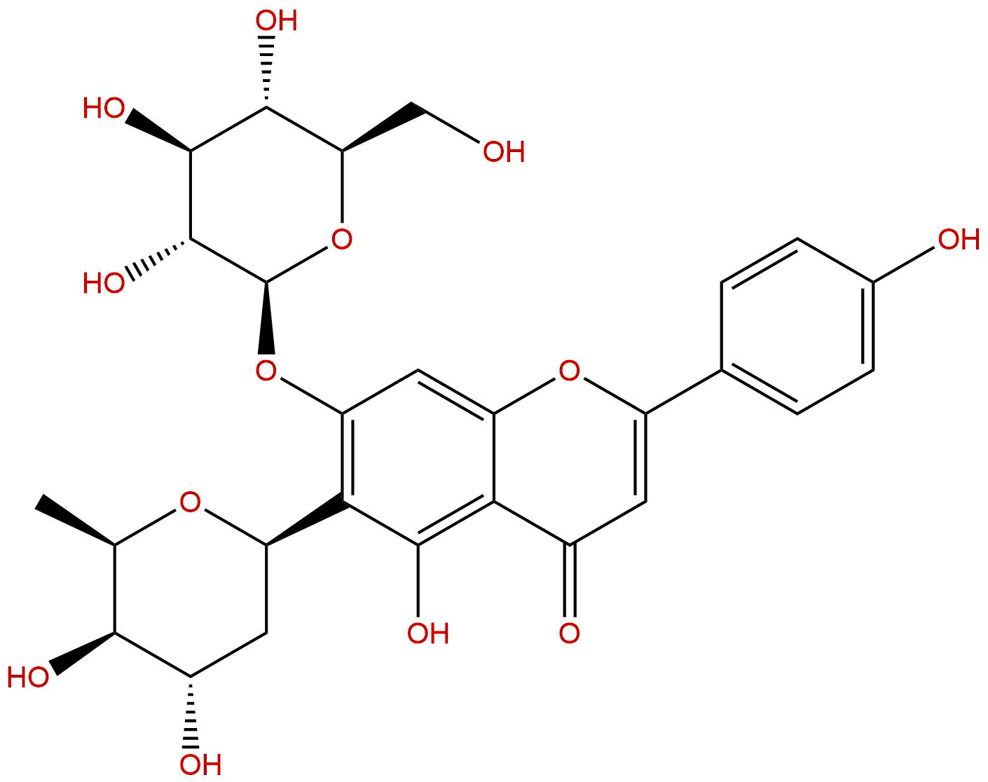 芹菜素-6-C-β-波依文糖-7-O-β-葡萄糖苷