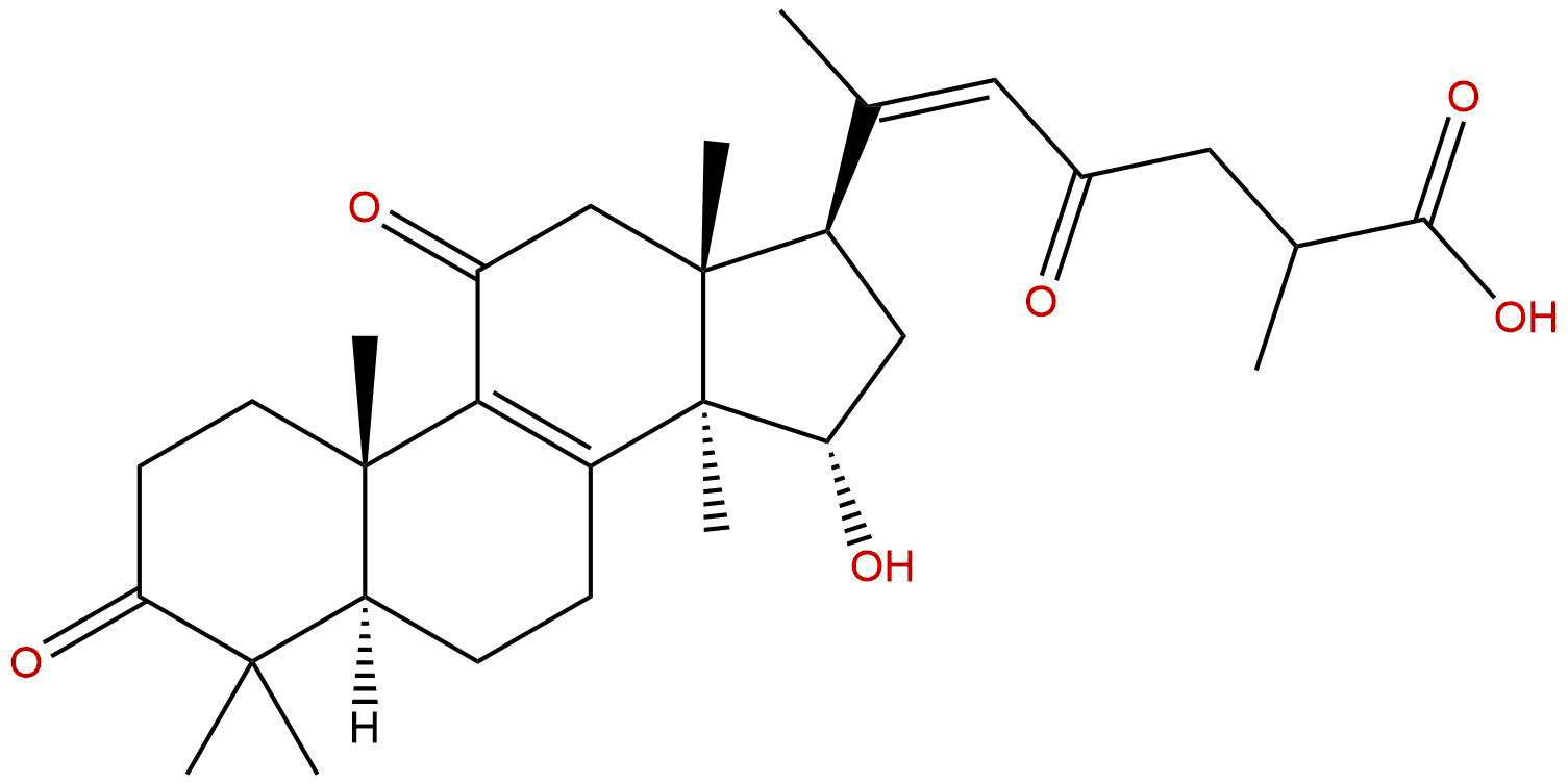 15α-羟基-3,11,23-三氧烷甾-8,20-二烯-26-油酸