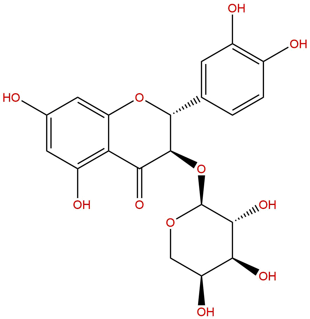 花旗松素-3-O-α-L-阿拉伯糖苷