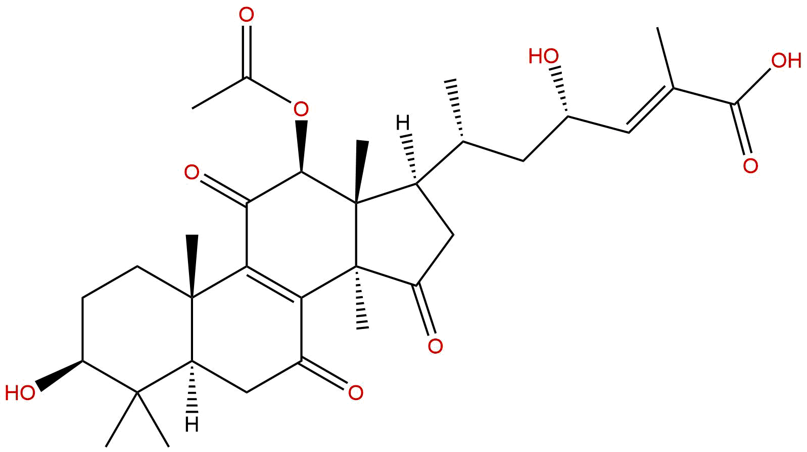 12β-乙酰灵芝酸θ