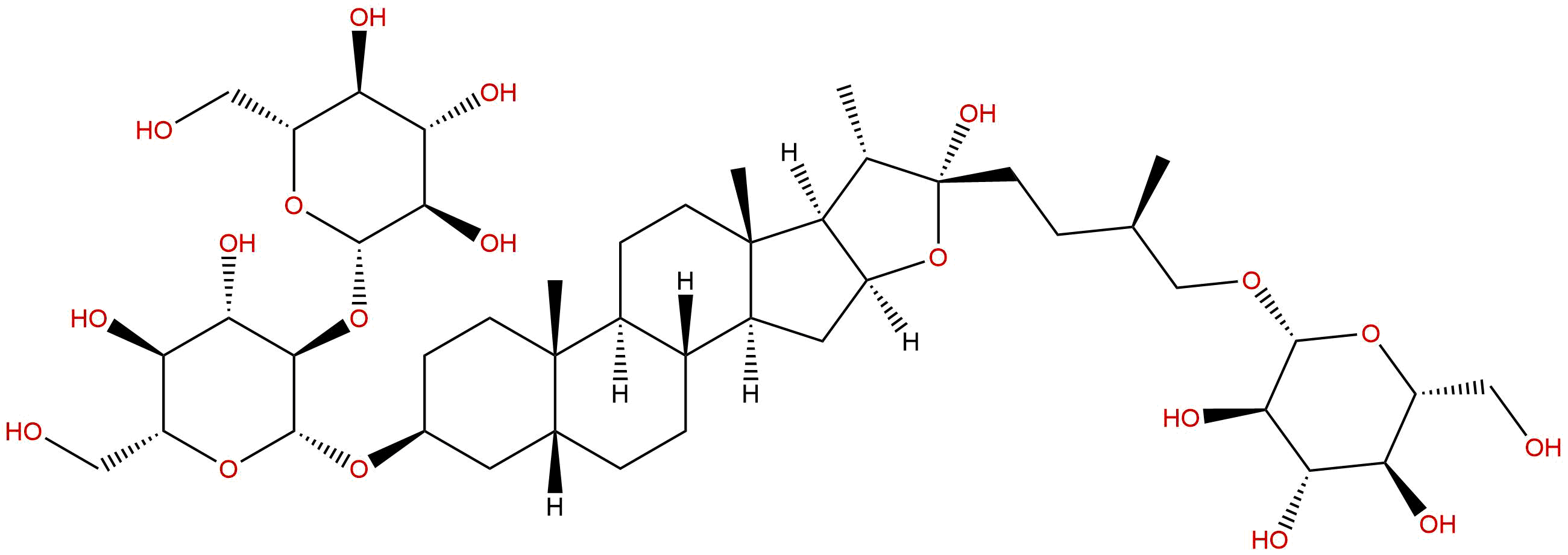 25R-新知母皂苷BII
