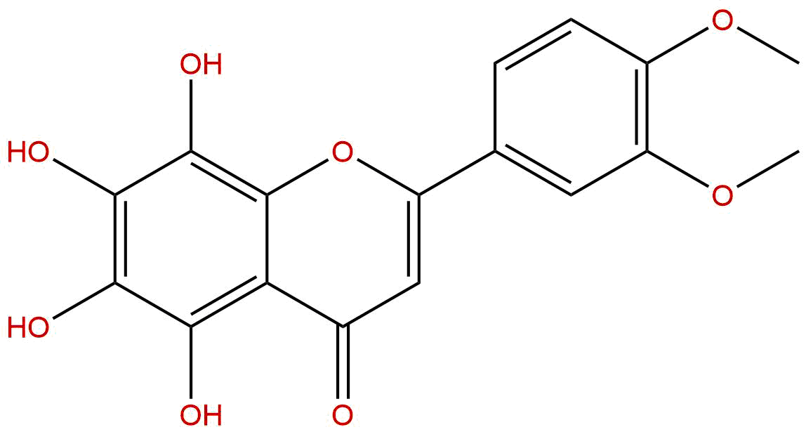 5,6,7,8-四羟基-3',4'-二甲氧基黄酮