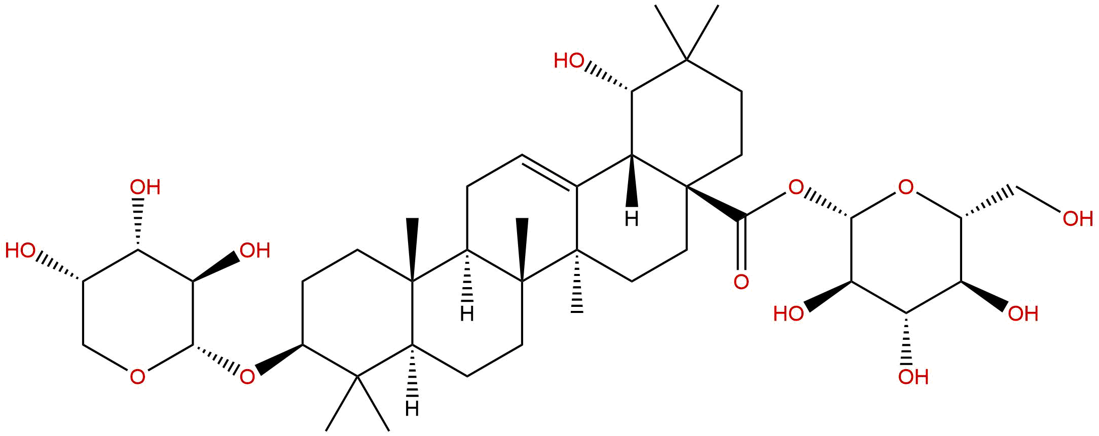 3-O-阿拉伯糖暹罗树脂酸-28-葡萄糖苷