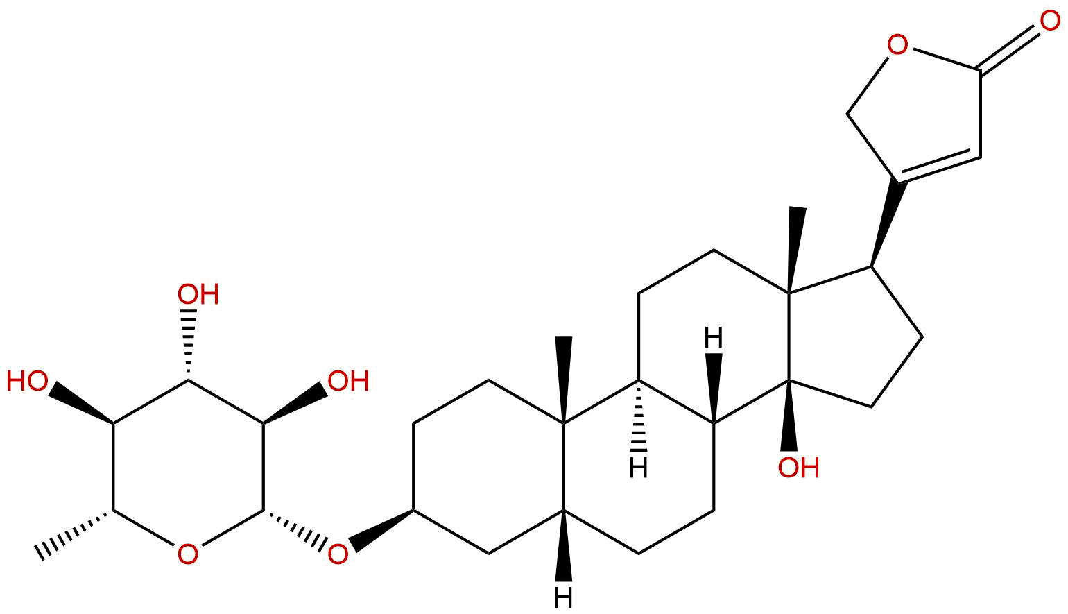 洋地黄毒苷元-6-去氧-β-D-葡萄糖苷
