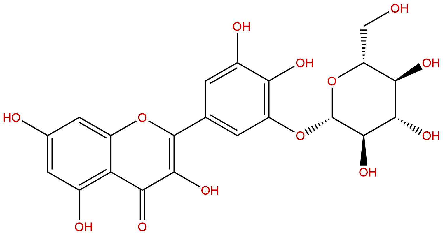 杨梅素-3'-O-Β-D-葡萄糖苷