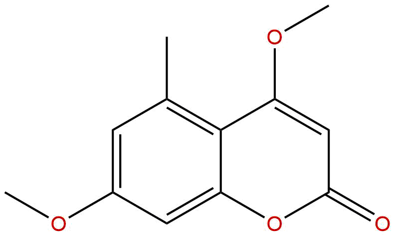 4,7-二甲氧基-5-甲基香豆素