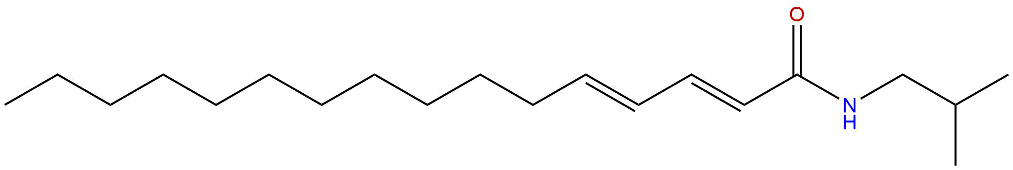 (E,E)-N-异丁基-2,4-十六碳二烯酰胺
