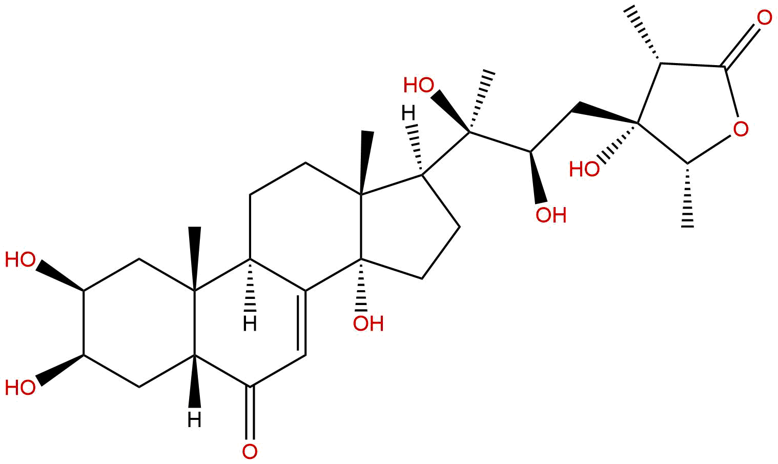 24-羟基杯苋甾酮