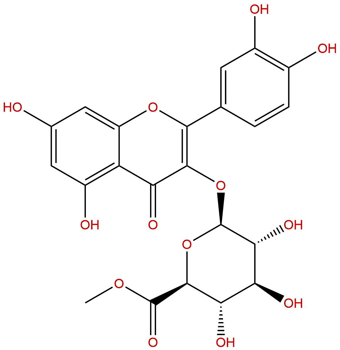 槲皮素-3-O-葡萄糖醛酸-6""-甲酯