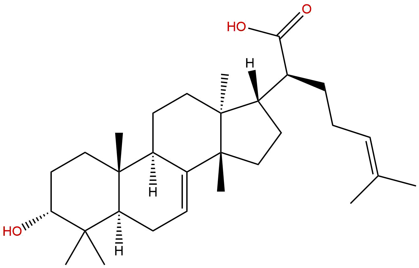 3-α羟基甘遂烷-7,24-二烯-21-酸