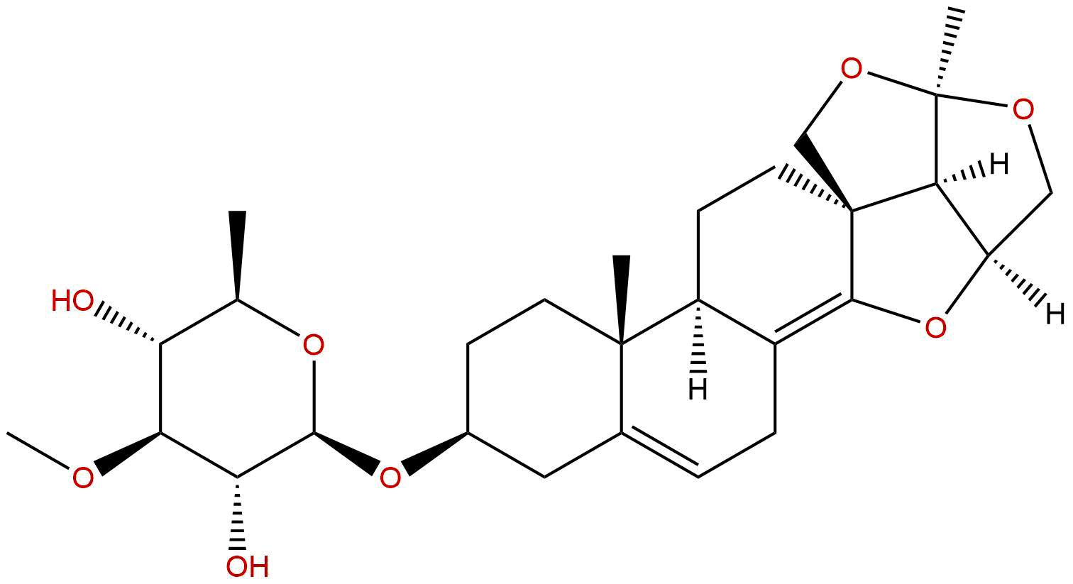 Anhydrohirundigenin mono-thevetoside