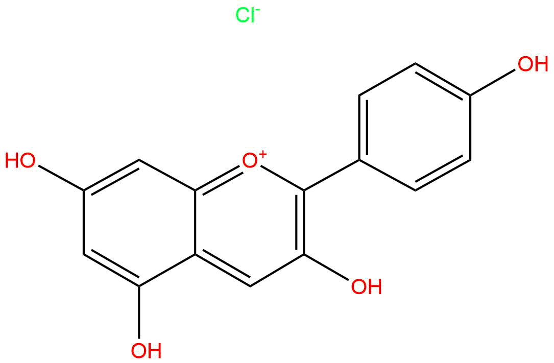 氯化天竺葵素