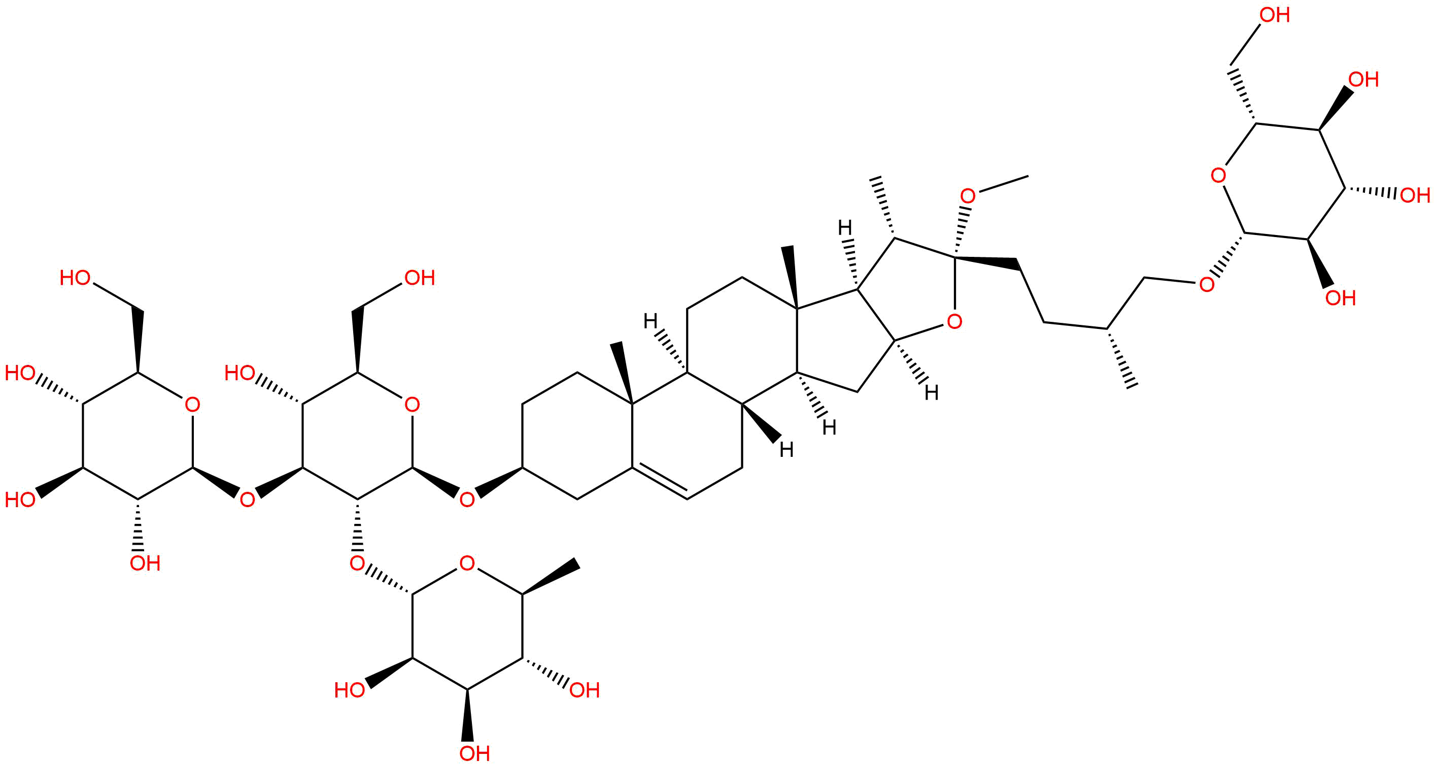 甲基原纤细薯蓣皂苷